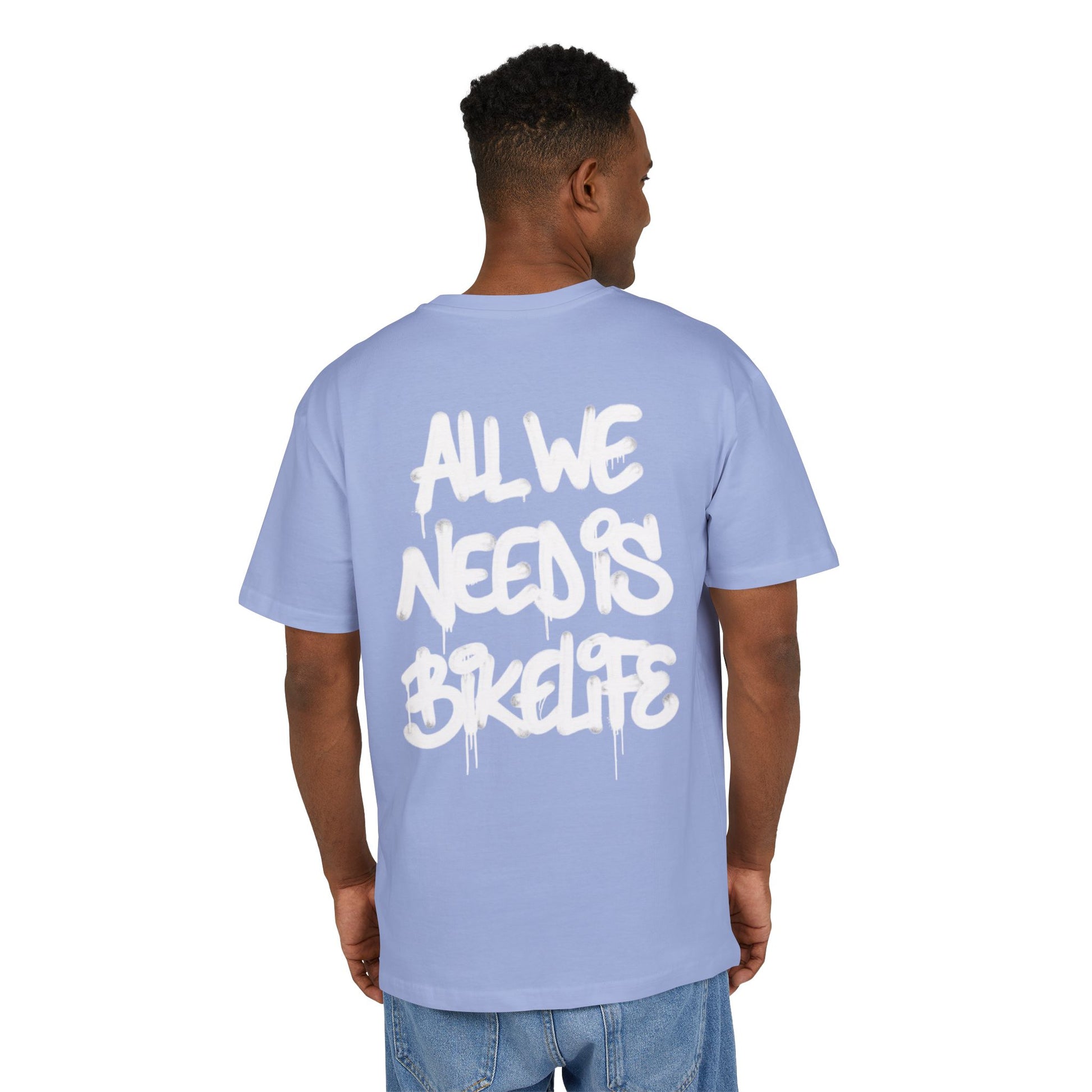 FASTLANE® Unisex Oversized T-SHIRT | ALL WE NEED IS BIKELIFE