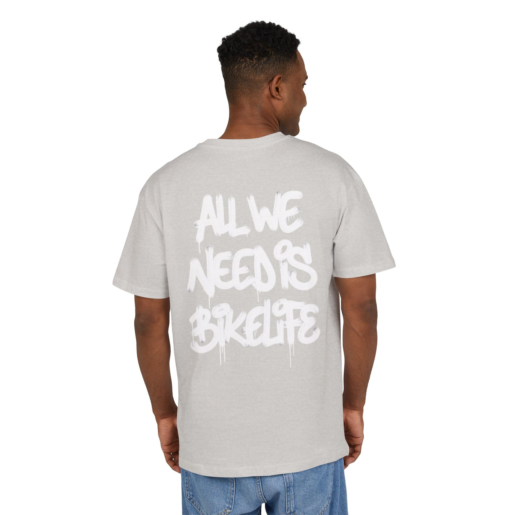 FASTLANE® Unisex Oversized T-SHIRT | ALL WE NEED IS BIKELIFE