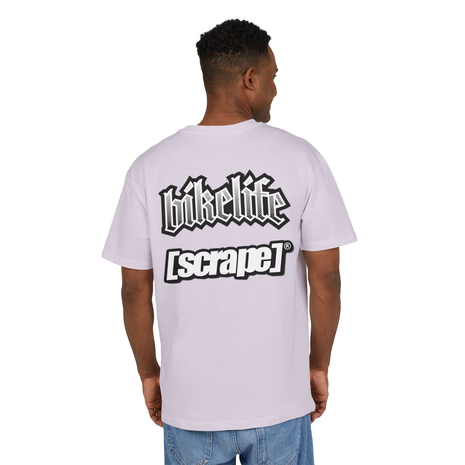 FASTLANE® Unisex Oversized T-SHIRT | BikeLife Scrape