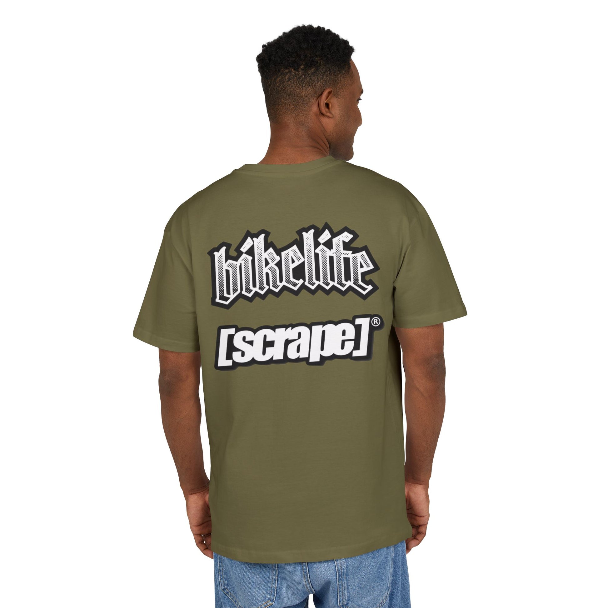 FASTLANE® Unisex Oversized T-SHIRT | BikeLife Scrape