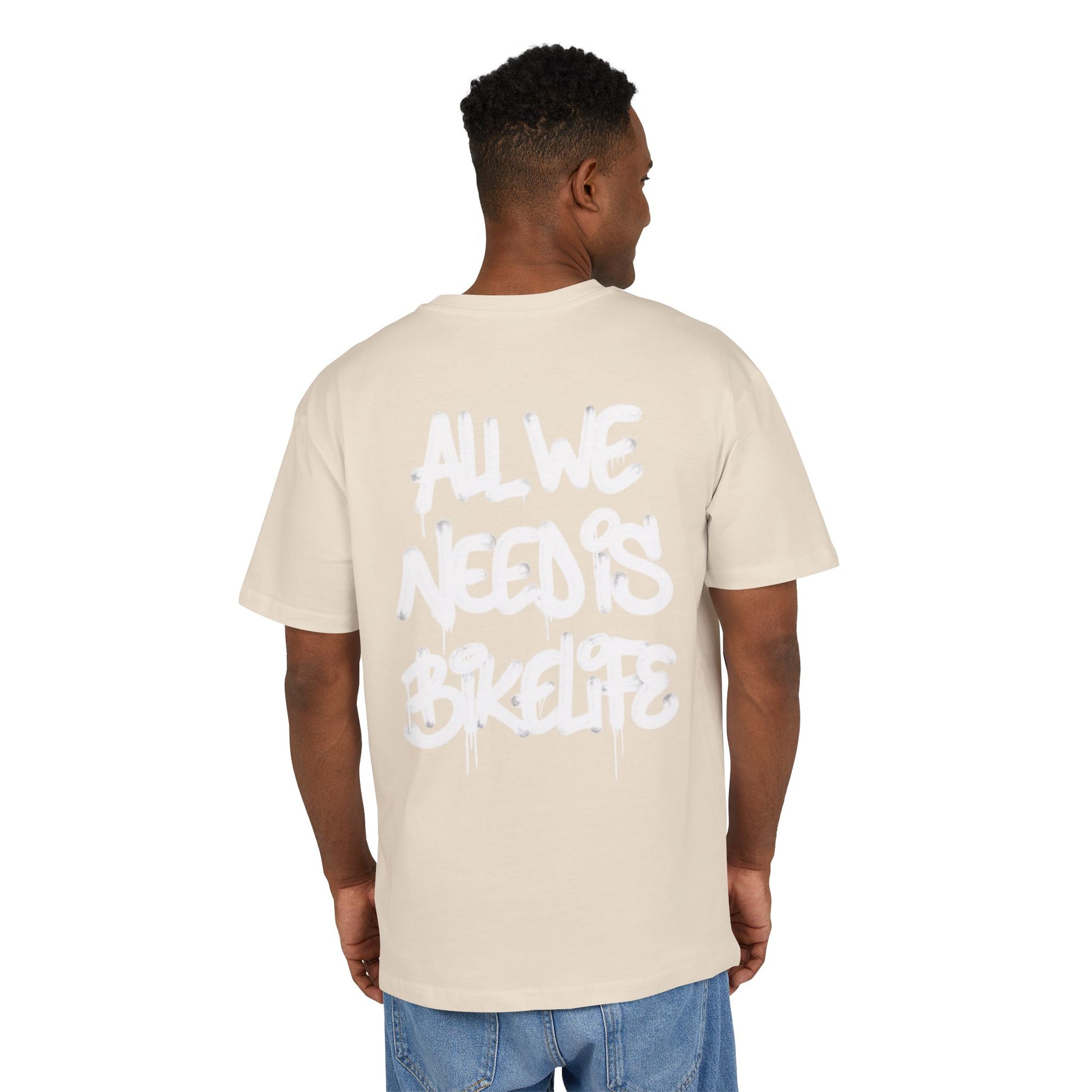 FASTLANE® Unisex Oversized T-SHIRT | ALL WE NEED IS BIKELIFE