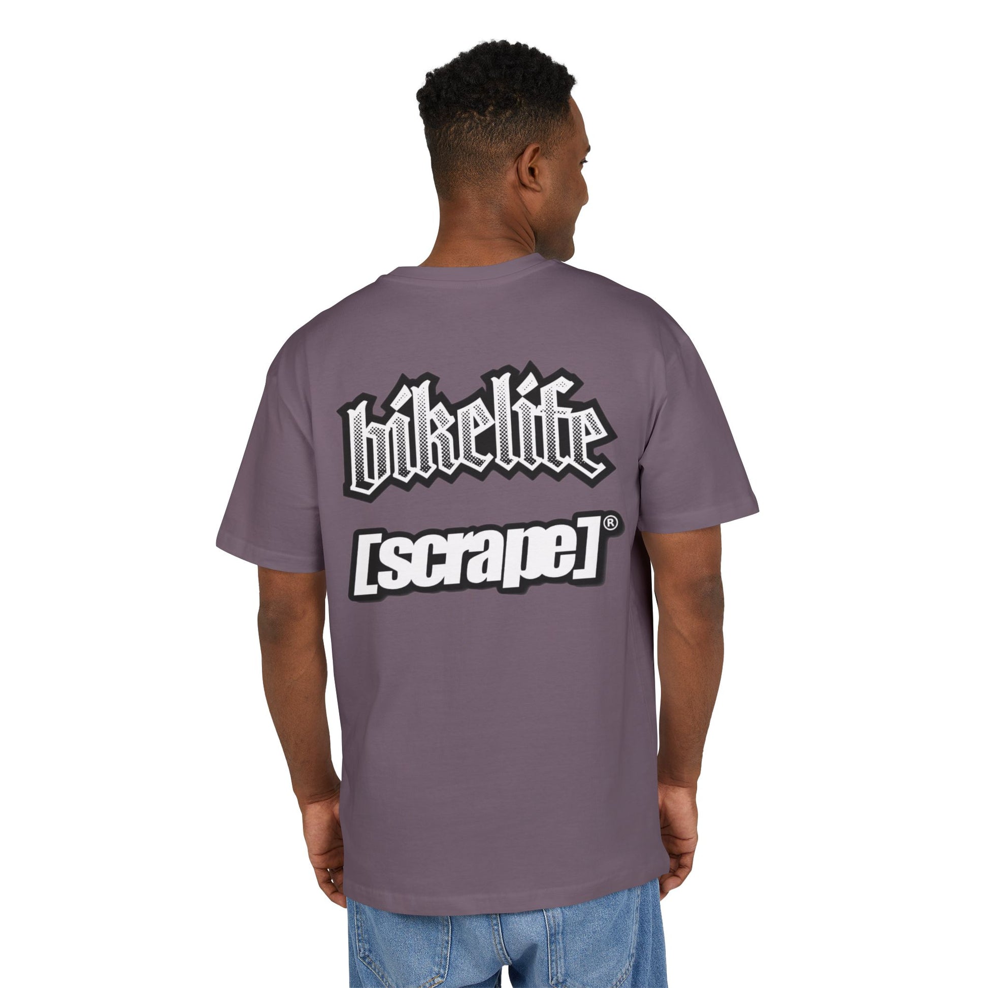 FASTLANE® Unisex Oversized T-SHIRT | BikeLife Scrape