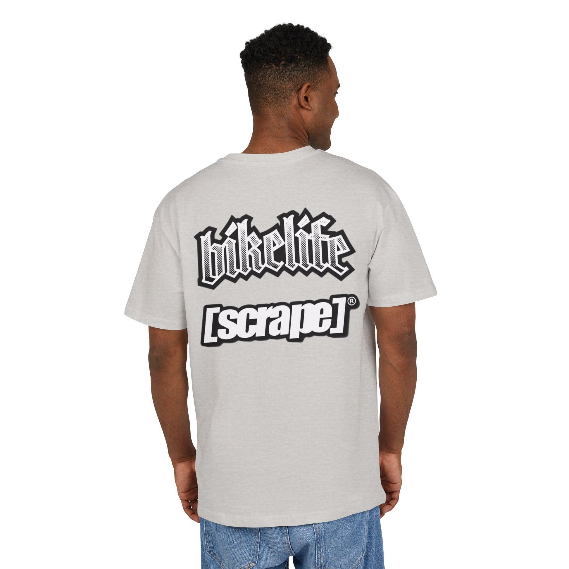 FASTLANE® Unisex Oversized T-SHIRT | BikeLife Scrape