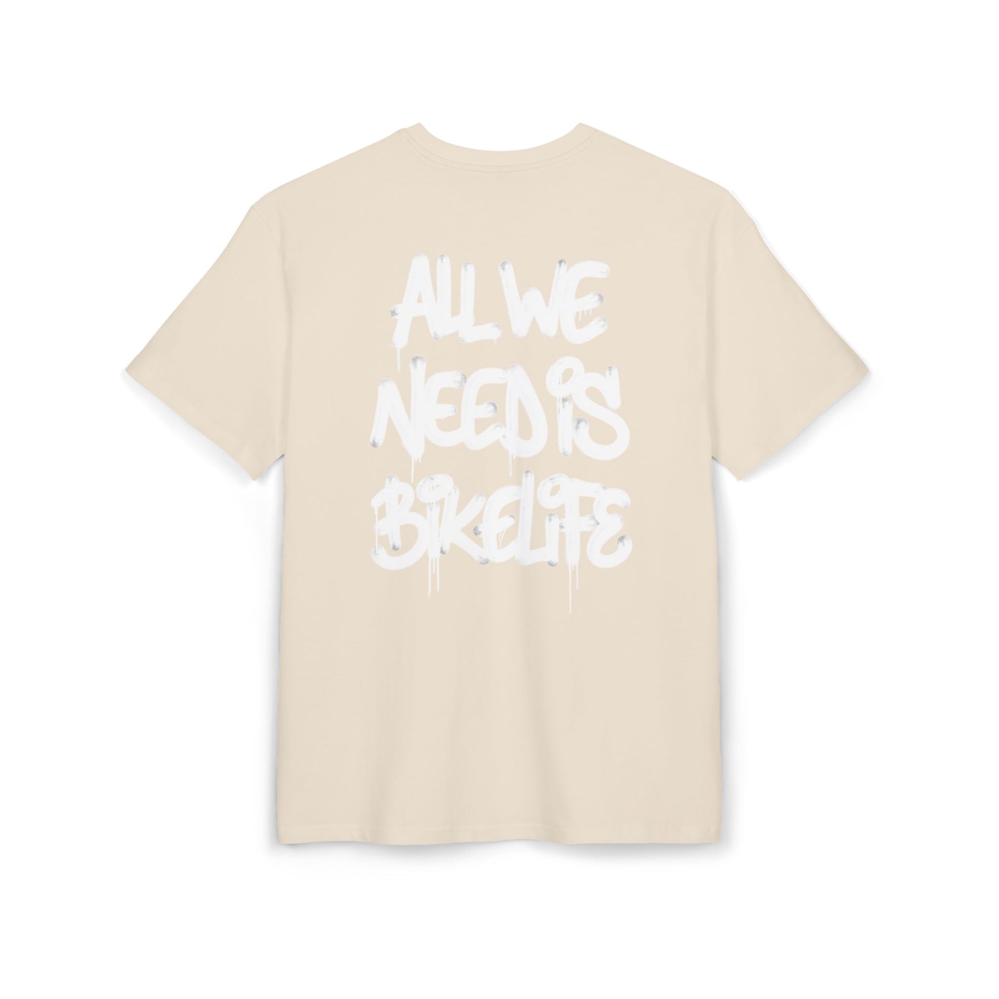 FASTLANE® Unisex Oversized T-SHIRT | ALL WE NEED IS BIKELIFE