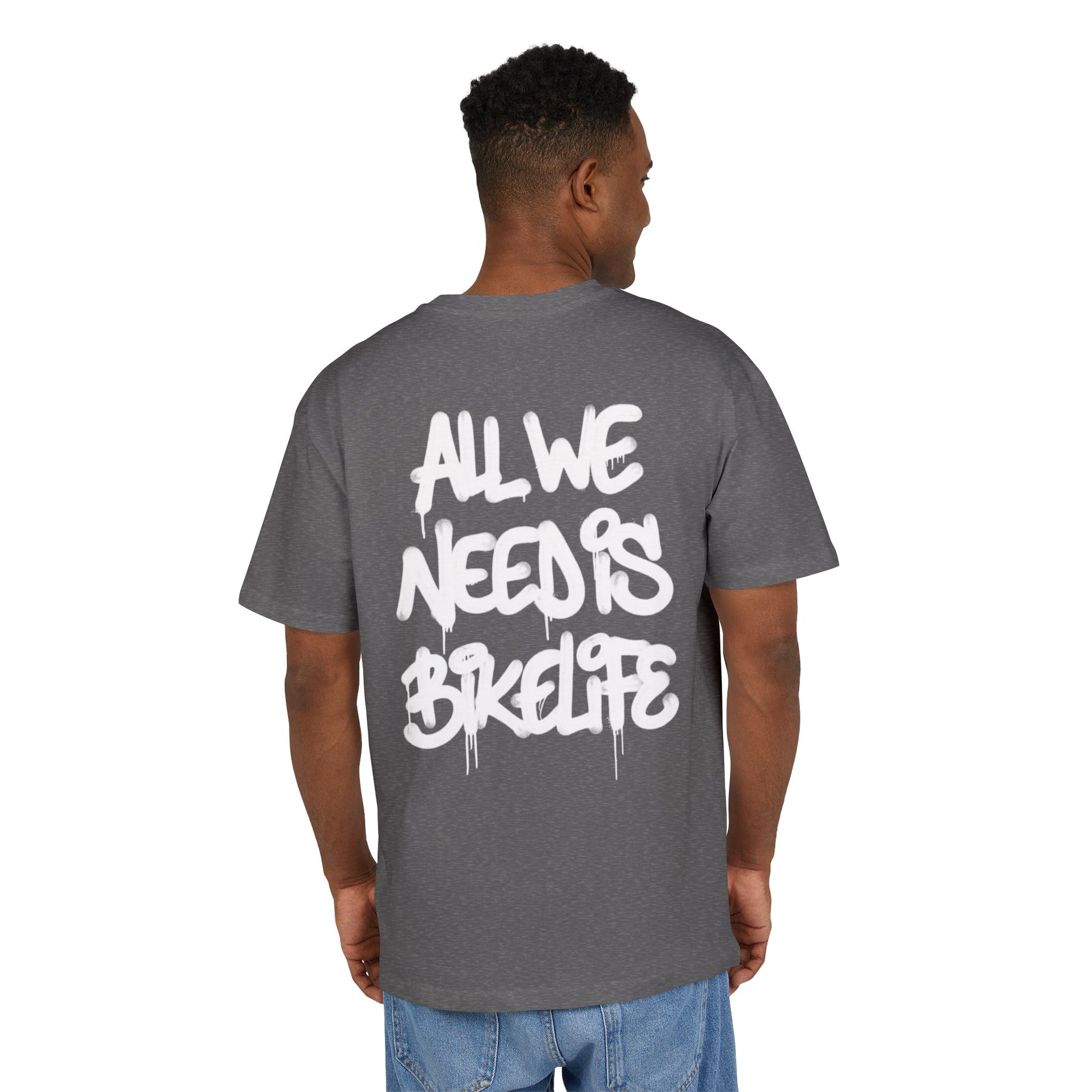 FASTLANE® Unisex Oversized T-SHIRT | ALL WE NEED IS BIKELIFE