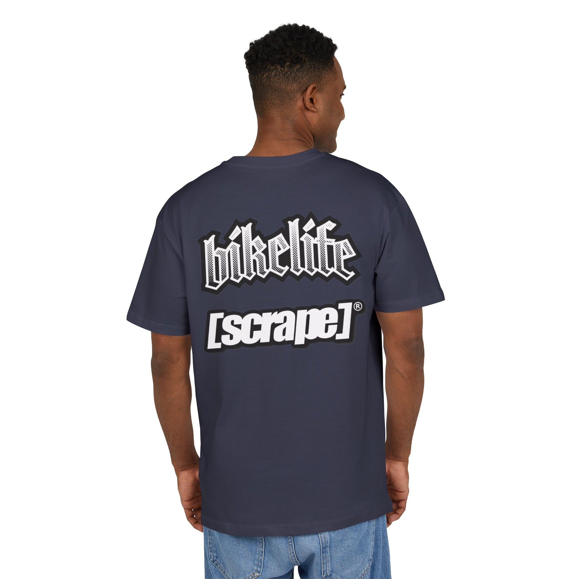 FASTLANE® Unisex Oversized T-SHIRT | BikeLife Scrape