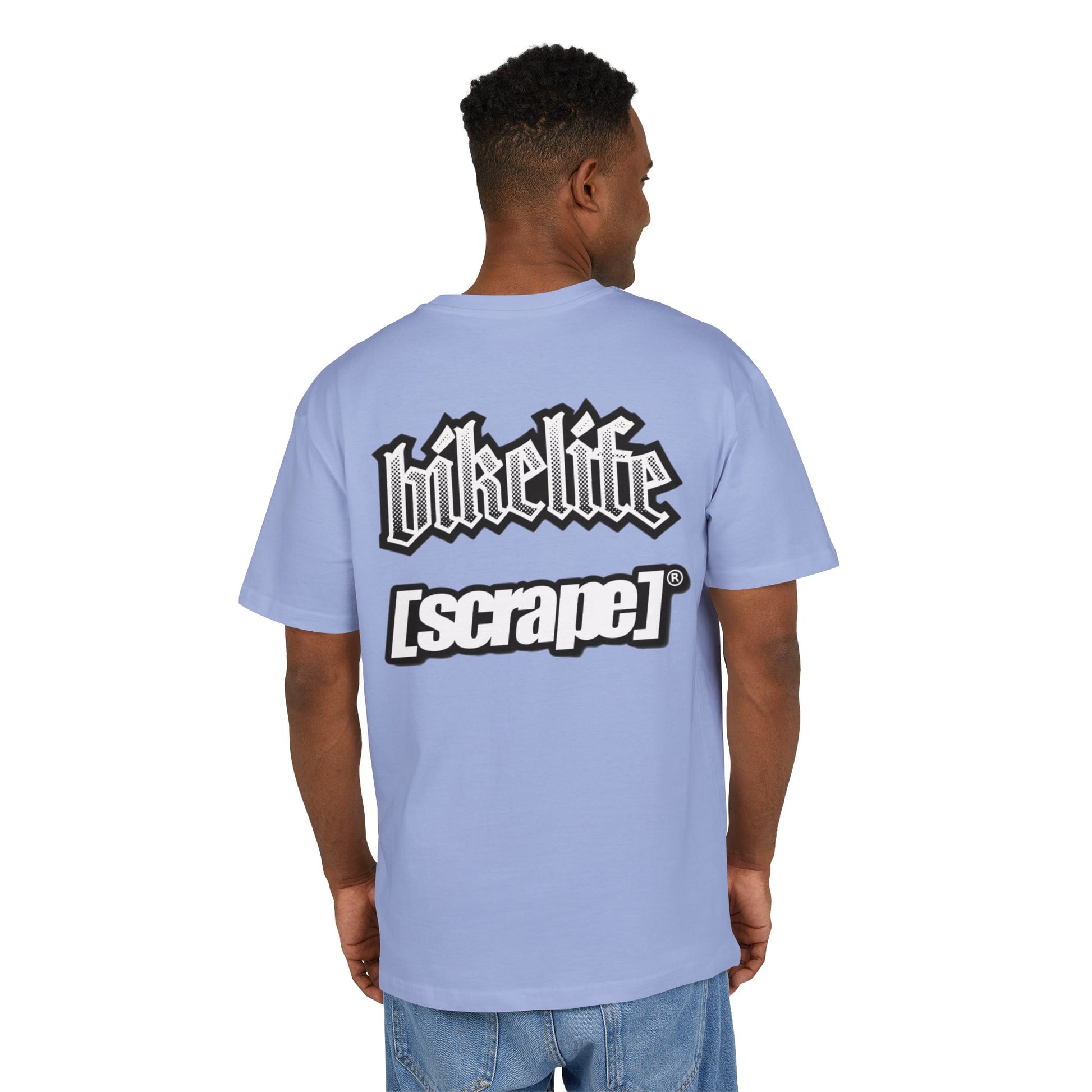 FASTLANE® Unisex Oversized T-SHIRT | BikeLife Scrape
