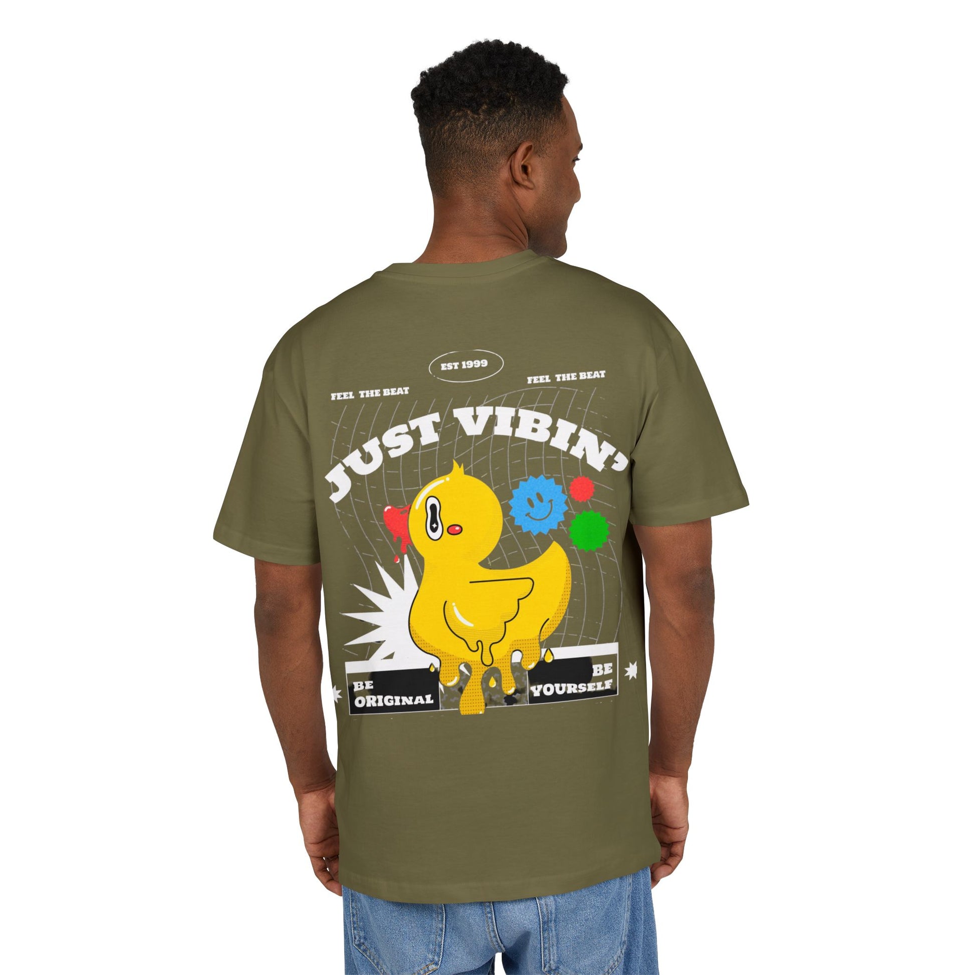 FASTLANE® Unisex Oversized T-SHIRT | JUST VIBIN